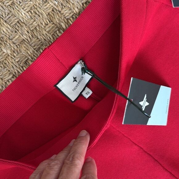 NEW With Tag Red Knit Pull On Pant By Tuckernuck - Picture 4 of 6